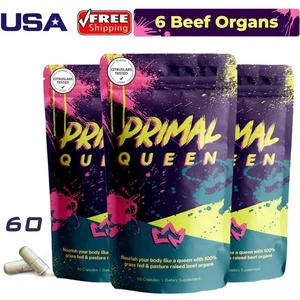 Primal Queen Integratore Superfood Organizzato Femmina Manzo Equilibrio Ormoni - Foto 1 di 13