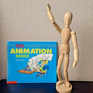 El libro de animación de Viska, Peter Scholastic + modelo maniquí IKEA Gestalta - Imagen 1 de 6