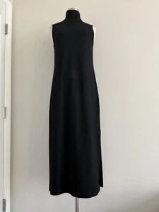 NWT $295 VINCE 100% WOOL STRETCH ZIP BACK VENT SIDE SLEEVELESS DRESS SIZE S - Picture 1 of 14