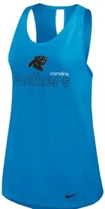 NWT Women's Nike Dri-fit YogaBlue Carolina Panthers Performance Tank Top size XL - Picture 1 of 3