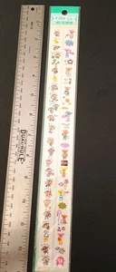 Vintage Stickers Lemon Co Sticker Pack VTG Kawaii 80s Mini Bears Strip - Picture 1 of 6