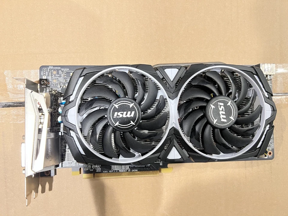 MSI Radeon Armor RX 580 4GB GDDR5 Graphics Card (RX 580 ARMOR 4G OC) - Image 1 of 1