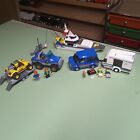 Lego City Lot 4642 Fishing boat 60082 buggy 4X4 60117 van camper summer fun sets