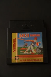 CARTUCHO JUEGO RBI BASEBALL TENGEN (NINTENDO ENTERTAINMENT SYSTEM, 1988) - Imagen 1 de 2