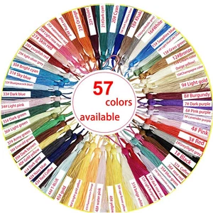30pc /lot Fringe Tassel Sewing Decor Hanging Craft Trim DIY Bookmark 57 color T1 - Picture 1 of 344