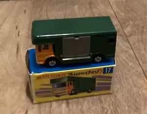 MATCHBOX SUPERFAST LESNEY NO. 17 HORSE BOX TYPE G BOX VNF - Picture 1 of 9
