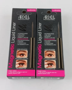 2 PACK ARDELL MAGNETIC LIQUID LINER NO ADHESIVE NEEDED LONG LASTING WATERPROOF - Picture 1 of 5