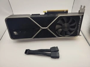 NVIDIA GeForce RTX 3080 Founders Edition 10GB GDDR6X Graphics Card -... - Bild 1 von 2