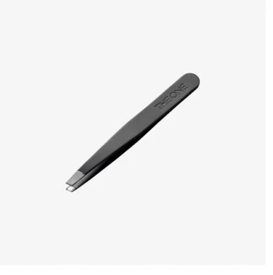 ORIFLAME THE ONE TWEEZER flawless brows stainless steel black matte design