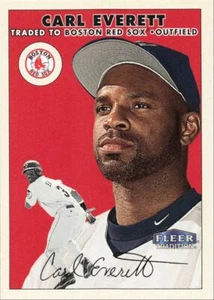 2000 Fleer Tradition Carl Everett Boston Red Sox #165 - Picture 1 of 2