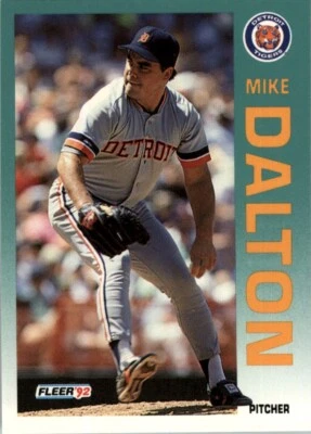 1992 Fleer MLB Mike Dalton #131 - Image 1 of 2