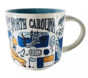 Tazza da caffè Starbucks Been There Series North Carolina 2017 in tutto il mondo 14 oz - Foto 1 di 13