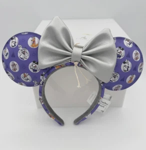 Authentic Disney Parks Disney100 Loungefly Mickey Minnie Mouse Ears Headband NEW - Picture 1 of 5