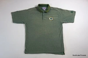 Vintage 90s Green Bay Packers Polo Shirt Pro Line Starter Men's Large NFL - Picture 1 of 8
