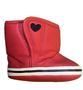 Neue rote Koala Kinder Schuhe Stiefel Größe 0 Neu mit Etikett Winter - Bild 1 von 6