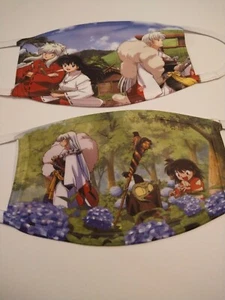 2 Inuyasha face mask - Picture 1 of 12