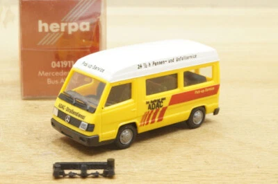 Ho 1:87 Herpa 041911 Mercedes Benz 100D ADAC Straßendienst Assistenza Nuovo Ovp - Immagine 1 di 4