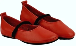 Zapato camper Right Nina K201643 004 rojo cuero auténtico bailarina - Imagen 1 de 12