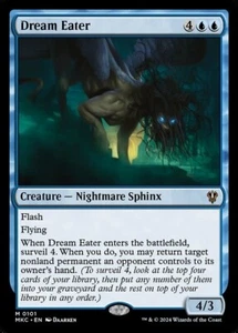 *MtG: 2x DREAM COMATER - Commander Murders at Karlov Manor Mythic - Magicman* - Imagen 1 de 1