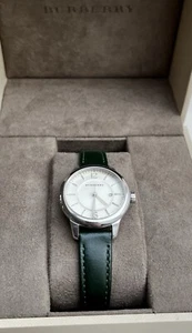 BURBERRY Damenuhr BU10103 - Swiss Made - Saphirglas - Lederarmband - Bild 1 von 16