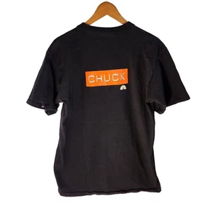 Vintage 2007 Chuck Chuck's Secret T-Shirt NBC TV Show Promo Zachary Levi Shazam! - Bild 1 von 5
