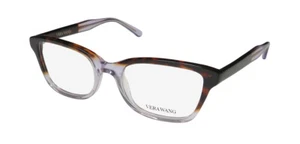 NEW VERA WANG V371 EYEGLASS FRAME FULL-RIM CAT EYE WOMENS PLASTIC PU 50-18-138 - Picture 1 of 8