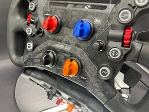 Simagic GT Neo Anodized CNC Aluminium Encoder Knobs (Also Fits Generic Encoders) - Picture 1 of 24