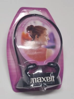 nuevo- Maxell NB-HB-210 estéreo ligero banda para el cuello auriculares rendimiento dinámico Foto 1 de 4
