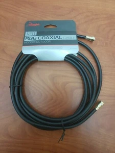 Rocketfish- 12' In-Wall Coaxial Audio Cable - Black - Bild 1 von 3