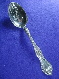 Reed Barton de plata esterlina vintage usado Tsp Les Cinq Fleurs 1900 marcado - Imagen 1 de 4