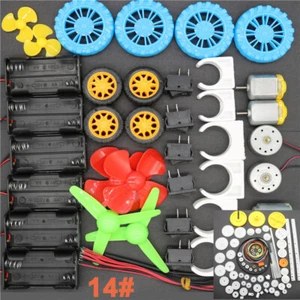 Mixed Crown Gear Set Plastic Toothed Wheels Sector Gears Module Toy Robot Parts - Picture 1 of 23