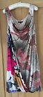 Ladies St Martins Dress Size L 12/14 Sleeveless Funky Occasion Knee Length