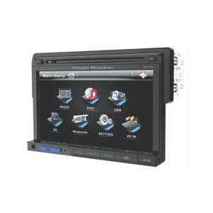 Power Acoustik PD-710B 1-DIN Indash 7" LCD Touchscreen CD/DVD Carstereo Receiver - Picture 1 of 6