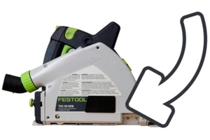 KOTA Dust Arbor Cover Compatible with Festool TS55 TSC55 Saws - BLACK - Picture 1 of 3