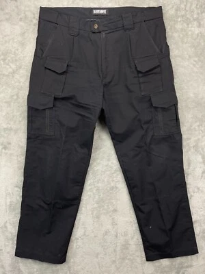 Pantalones tácticos ligeros Blackhawk para hombre 40x32 negros Ripstop cargo utilitario Foto 1 de 4