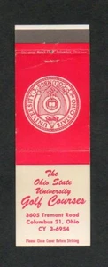 The Ohio State University Golf Courses Columbus unbenutzt Front Strike Matchcover - Bild 1 von 1