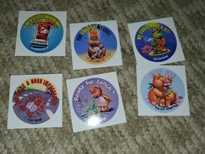 2016 GARBAGE PAIL KIDS PRIME SLIME TRASHY TV GROSS BEARS SET 6/6 CARDS L1-5 - Picture 1 of 2