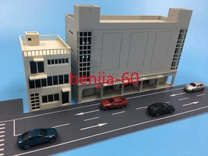 1/150/100/72/87/64/50 Scale Building Model Railway Store Scene Diorama Model Toy - Picture 1 of 19