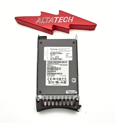 IBM 00AJ355 120GB MLC 2.5" SATA SSD PN 00AJ356 - Image 1 of 4
