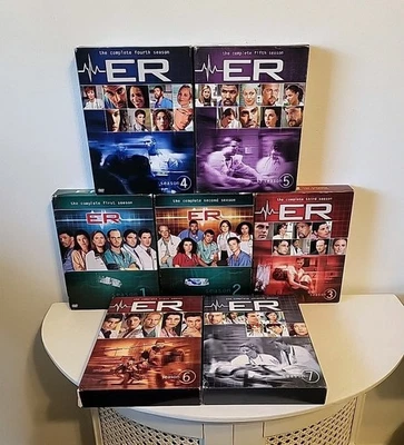 ER ~ TV SERIES ~ The Complete Season 1-7 DVD Movie TESTED! 26 Disc Set  - Image 1 of 4