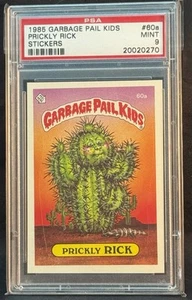 1985 GARBAGE PAIL KIDS SERIES 2 #60A PRICKLY RICK PSA 9 MINT - Picture 1 of 2