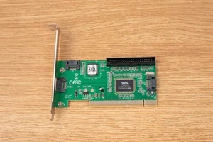 VIA VT6421A SATA PATA Controller Card PCI Card - Afbeelding 1 van 5