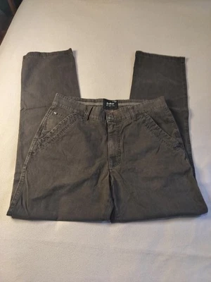 Pantalones de mezclilla de algodón de corte recto marrón Gardeur para hombre talla 32×31. Foto 1 de 4