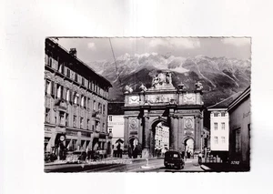 F4397) Ansichtskarte, INNSBRUCK in Tirol -Eisenwaren Geschäft u. AUTO Details - Foto 1 di 2