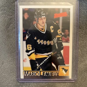 1996 Bowman Mario Lemieux Red Foil No.40 - Picture 1 of 3