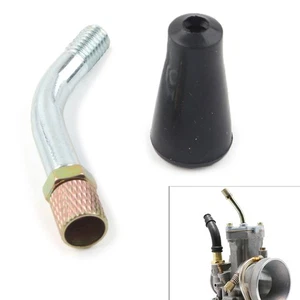 Carburetor Screw Guide Elbow Tube for Dellorto PHBG ZSK Carb C Model Motorcycle - Picture 1 of 10