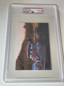 PSA ADN ENCERRADO Chris Cooper Firmado 4x6 Foto Actor Cars 3 The Town Auto - Imagen 1 de 3