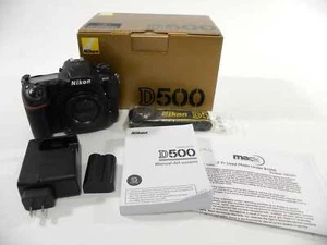 Nikon D500 20.9mp Digital SLR Body Only Shutter Ct. 49,642 - Picture 1 of 6