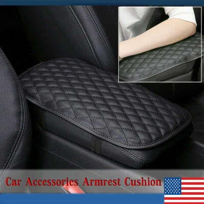 Reposabrazos Universal Coche Funda Cojín Consola Central Caja Almohadilla Protector Accesorios Foto 1 de 4