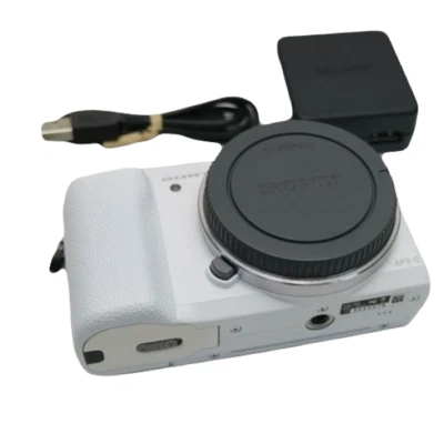 Sony Alpha a5100 ILCE-5100 Mirrorless camera Silver body no lens used japan - Image 1 of 2